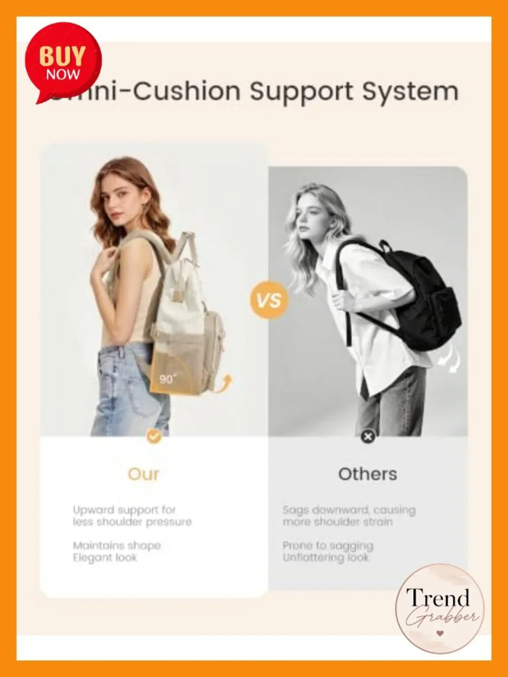 Quilted Laptop Backpack Women Teacher Nurse Work Backpack 15.6 Inch Nylon